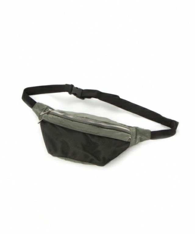 メッシュポケットウエストポーチ