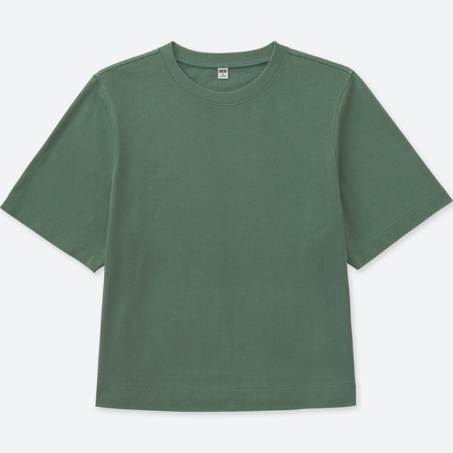 クロップドクルーネックＴ（半袖）