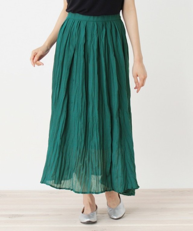 スパンボイルワッシャースカート