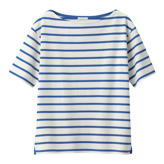 ボーダーボートネックT