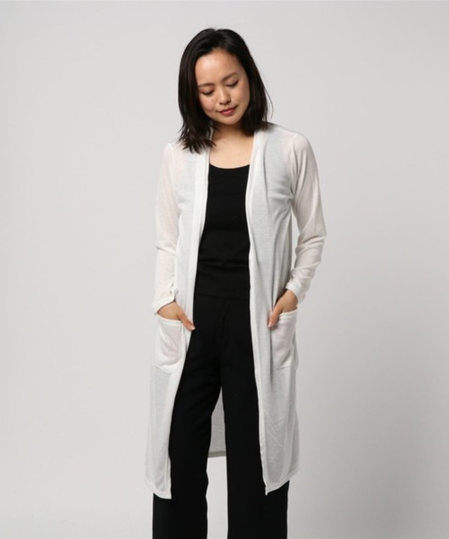 DAILY CARE ロングトッパーカーディガン