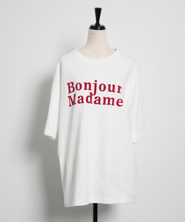 ビッグシルエットロゴTシャツ