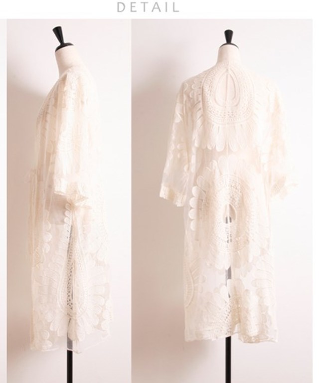 ラッセルレースパターンジレ