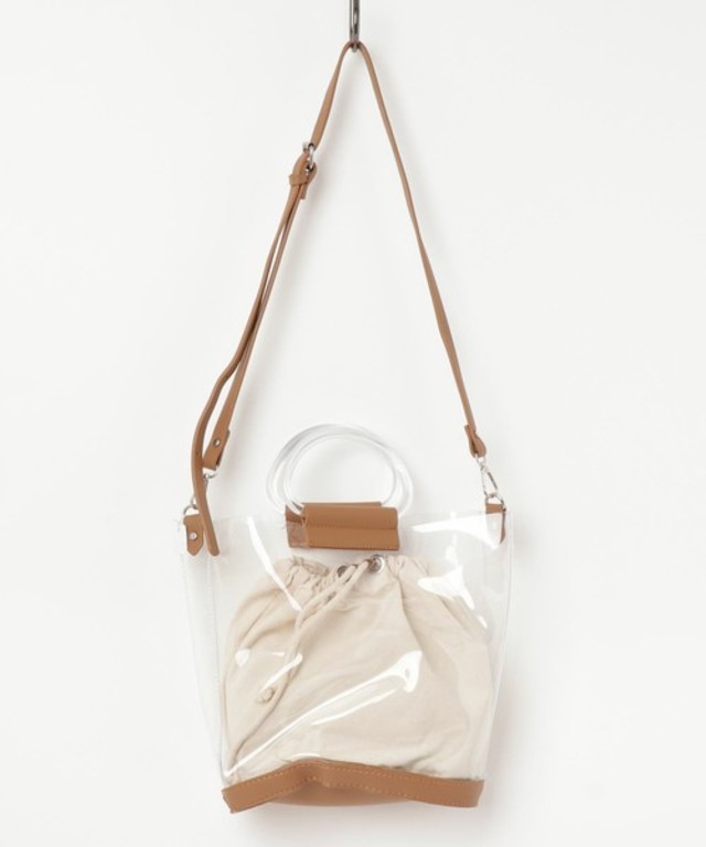 クリアバケツバッグ