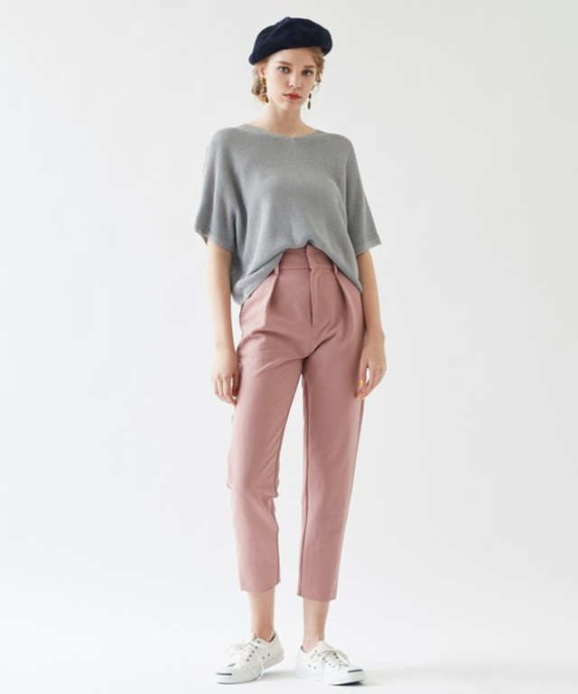 ローゲージオーバーサイズニット