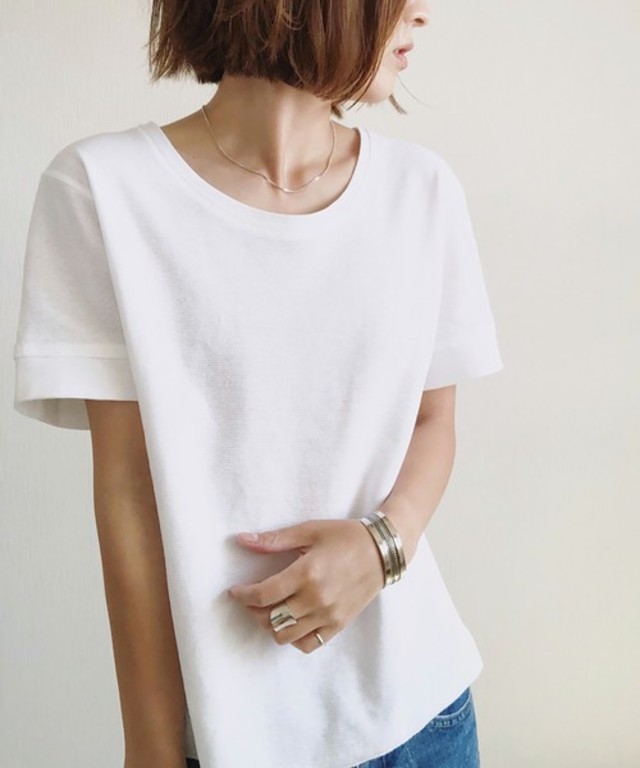 【WEARISTA mayumi コラボ】バスクコットンTEE