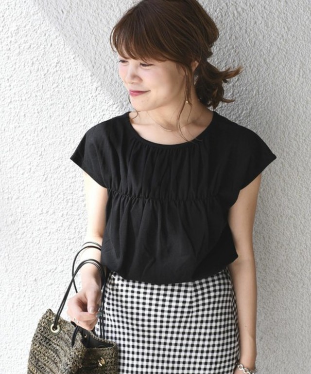 2WAYギャザープルオーバー