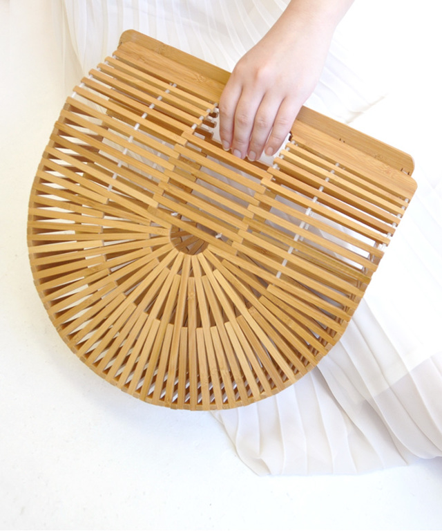 ハーフムーンバンブーバッグ