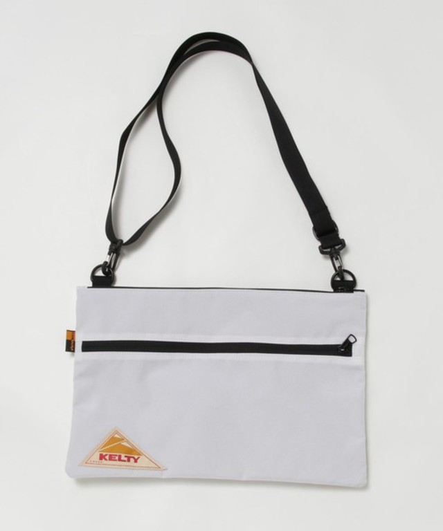 ナイロンサコッシュ　フラットポーチL