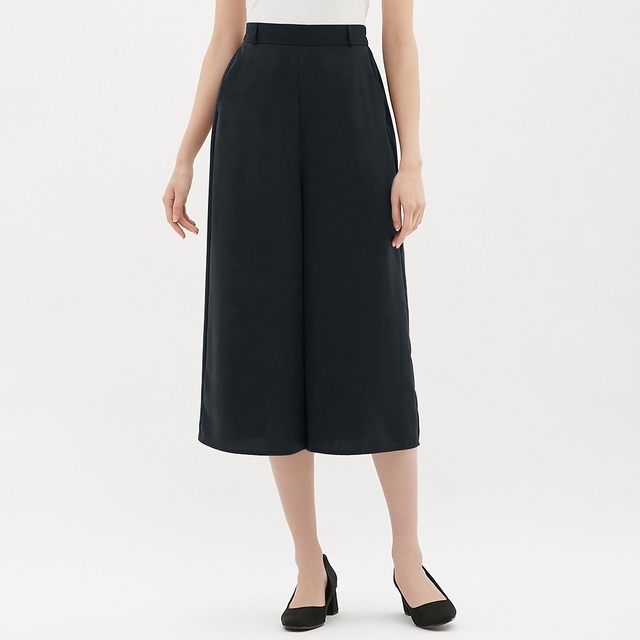 クロップドワイドパンツGN