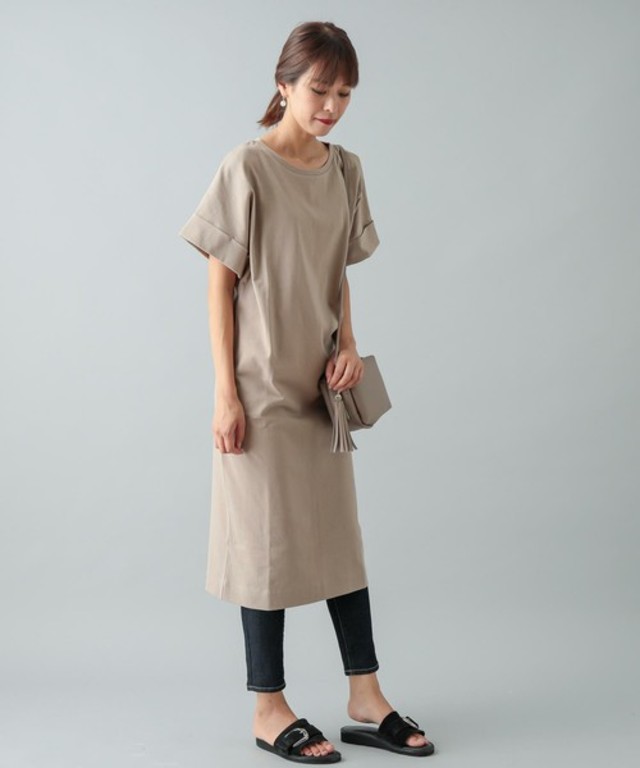 MVSコットンTシャツワンピース