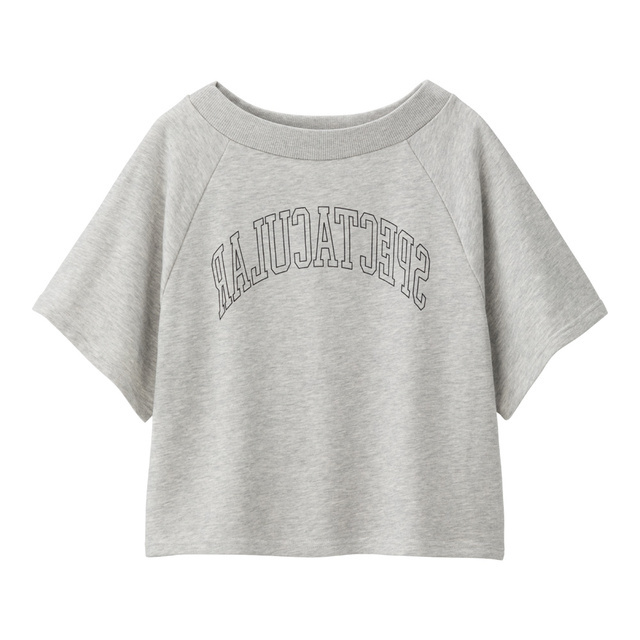 ロゴプリントスウェット