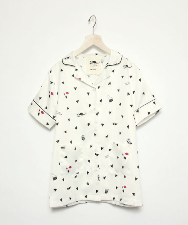 パジャマトップス(ホワイト)