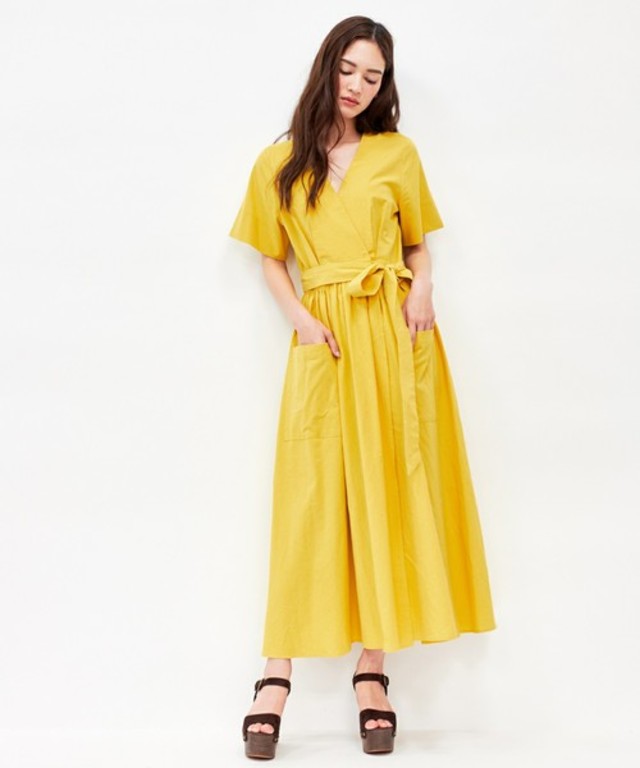 カシュクール ロング ドレス