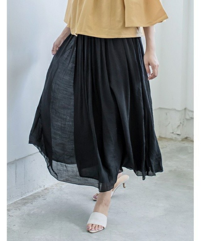 楊柳ロングスカート