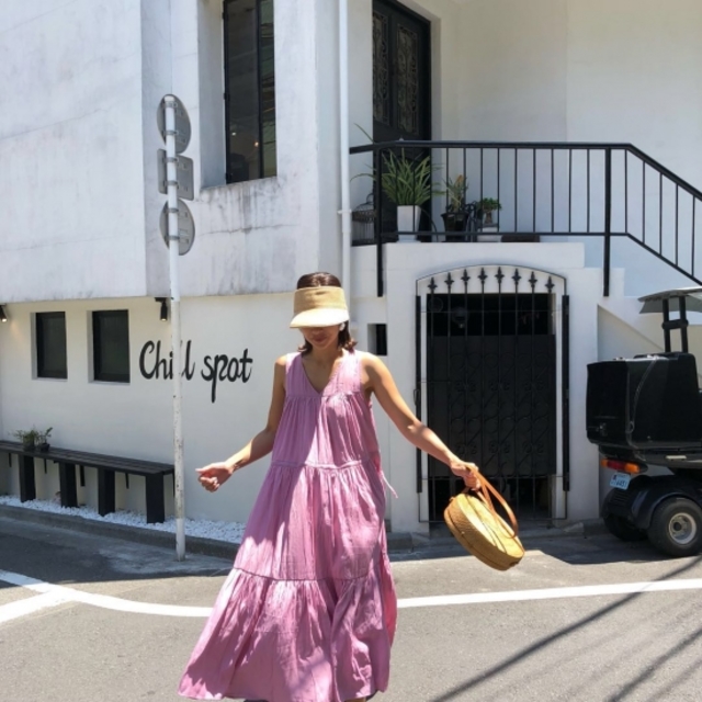 RXアースカラーワンピース