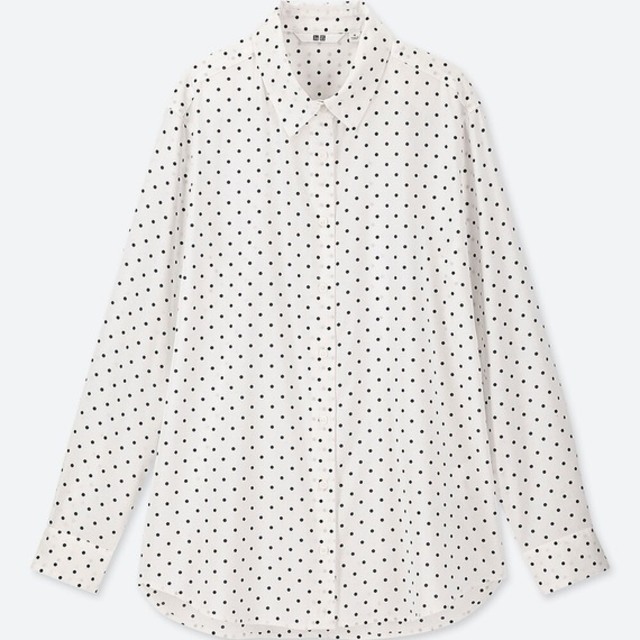 レーヨンエアリープリントブラウス