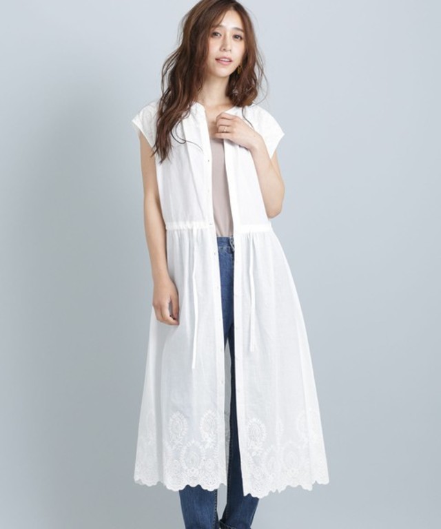 【WEB限定】刺繍ロングワンピース
