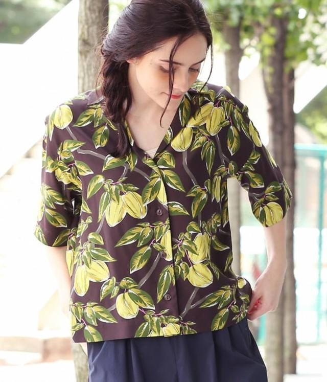 【セットアップ対応】スターフルーツアロハシャツ