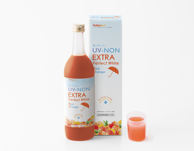 UV-NONエクストラ　パーフェクトホワイトレッドオレンジ