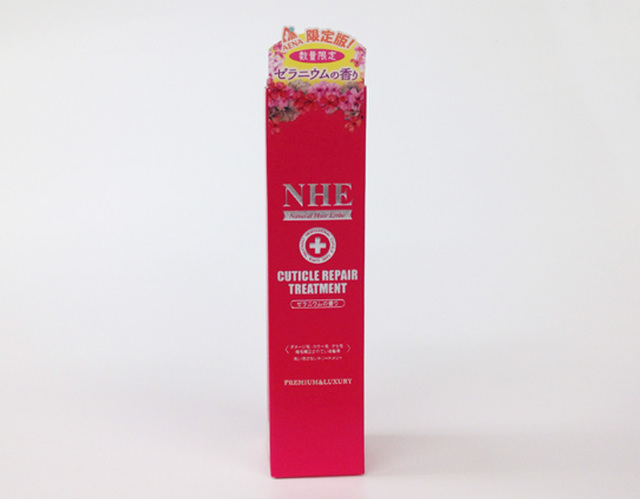 NHEキューティクルリペアトリートメントゼラニウムの香り