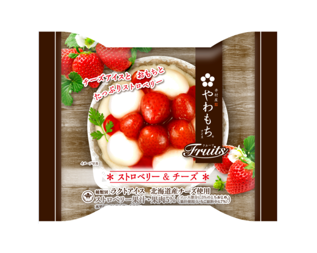 やわもちアイス Fruits ストロベリー＆チーズ