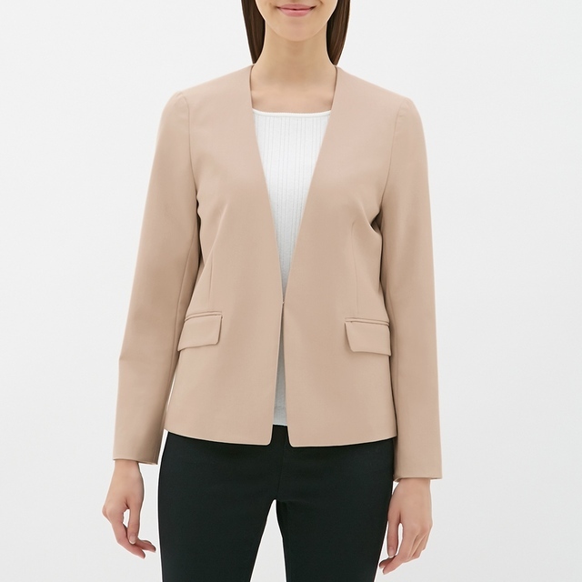 ノーカラージャケットZ