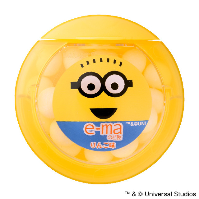 e-maのど飴　容器　ミニオン（1セット6個入）