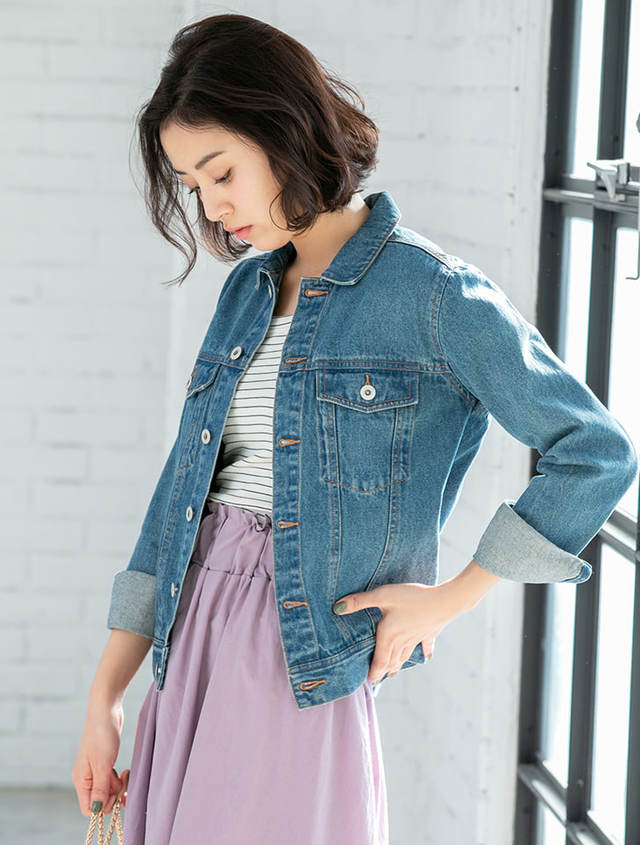 ベーシックデニムジャケット