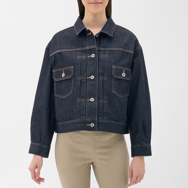 オーバーサイズデニムジャケットJN