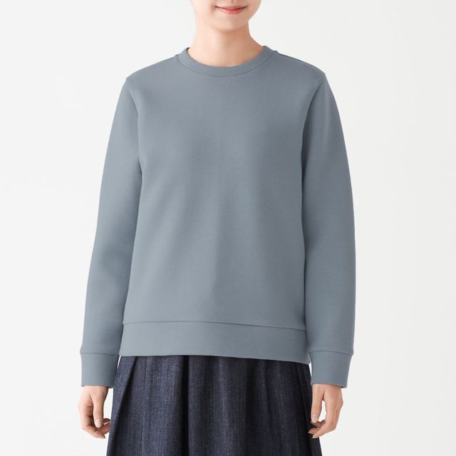 二重編み長袖プルオーバー