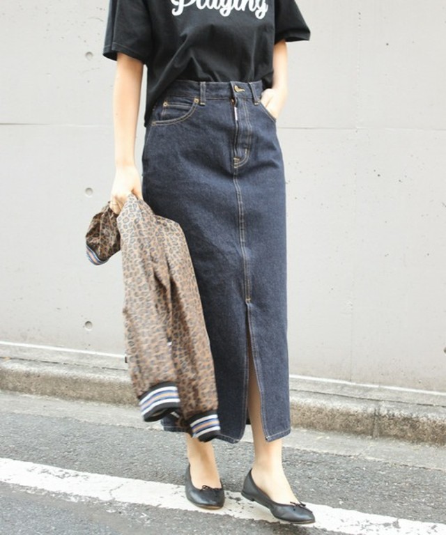 【SOMETHING × Spick】デニムスカート