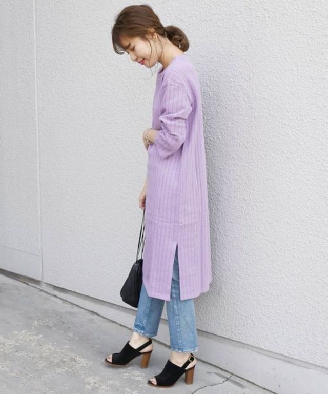 ワンピース×パンツセットアップ