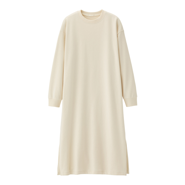 スウェットスリットワンピース