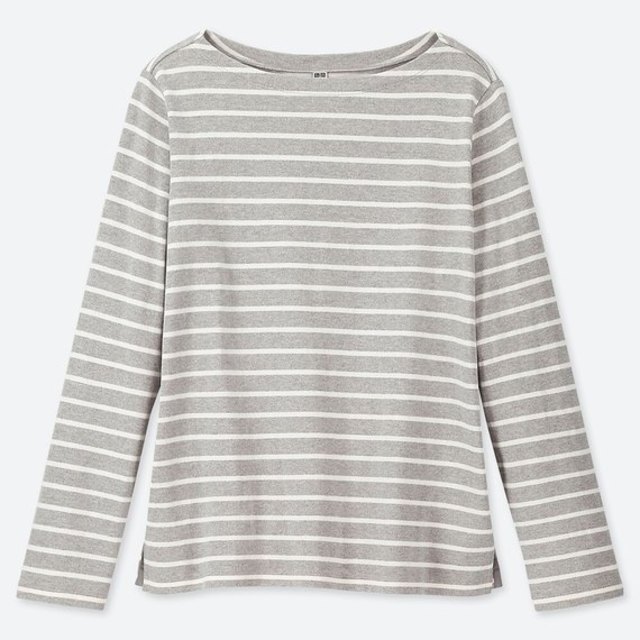 ボーダーボートネックT