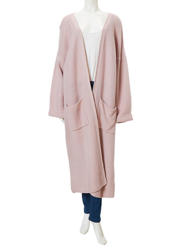 ライトニットマキシガウン