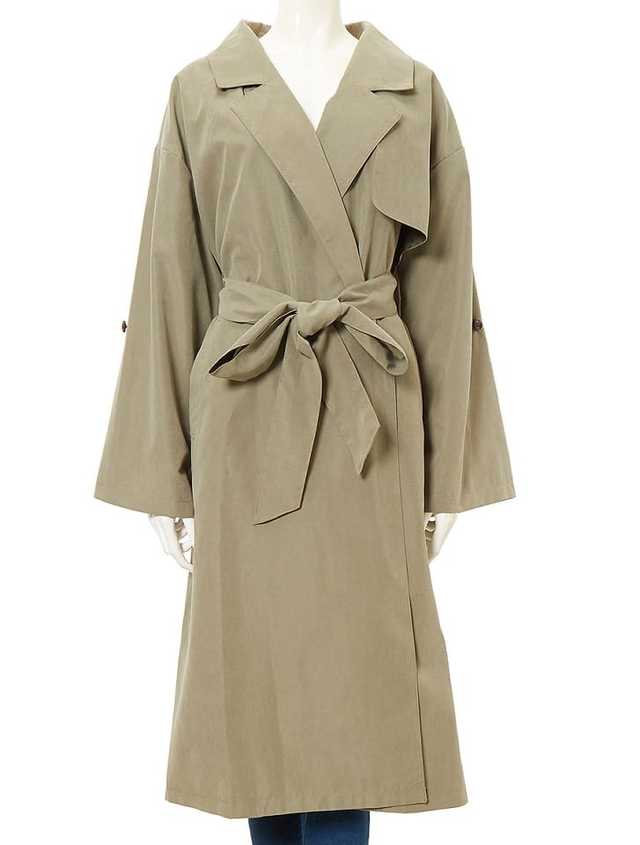 ビッグシルエットスプリングコート