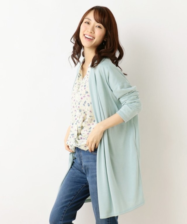 ドレープロング カーディガン