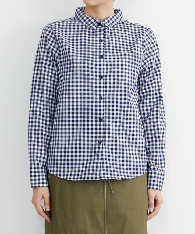 ギンガムチェックシャツ1528