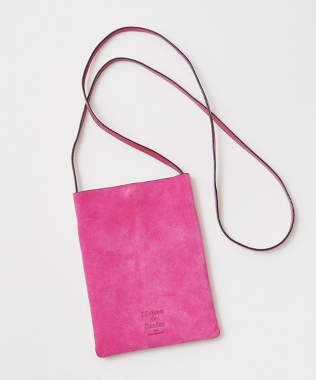 スエードポシェット