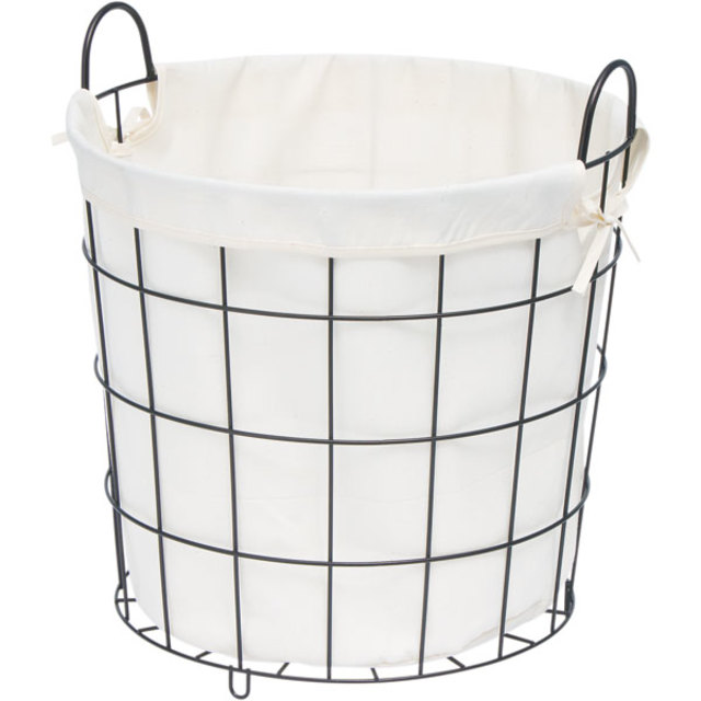 ランドリーバスケット フィル 丸型 30L