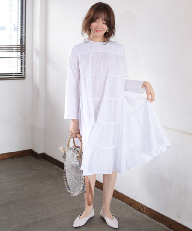 ティアードワンピース