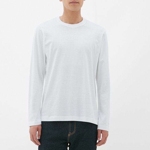 クルーネックT(長袖)