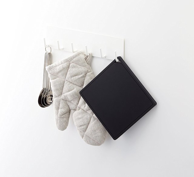 シリコン鍋敷き タワー 角型 ブラック