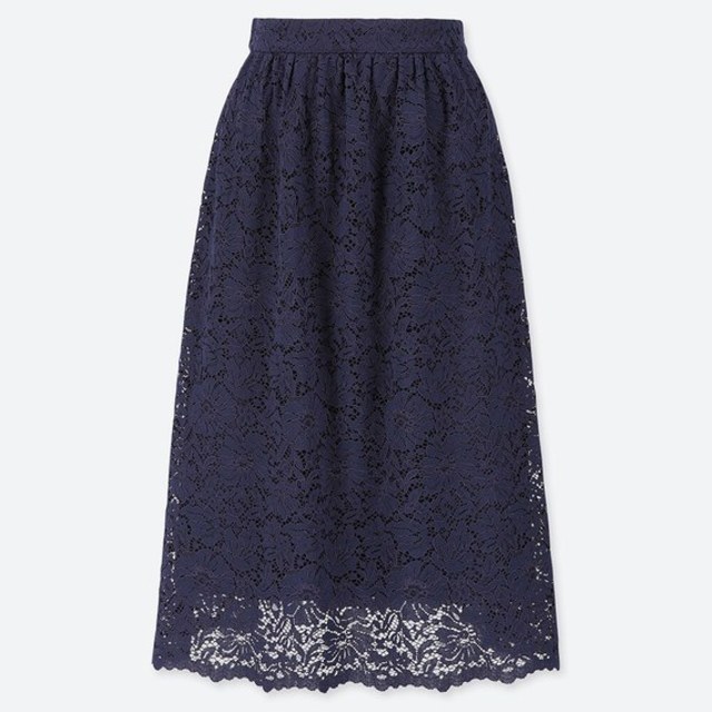レースギャザースカート