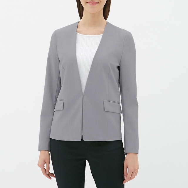 ノーカラージャケット