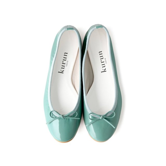 Pauline -Enamel mint green　エナメル ミントグリーン