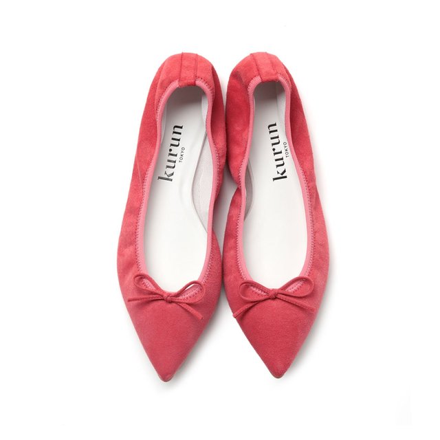 Mathilde -Suede salmon pink　スエード サーモンピンク