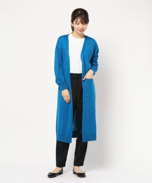 ハイゲージロングカーディガン