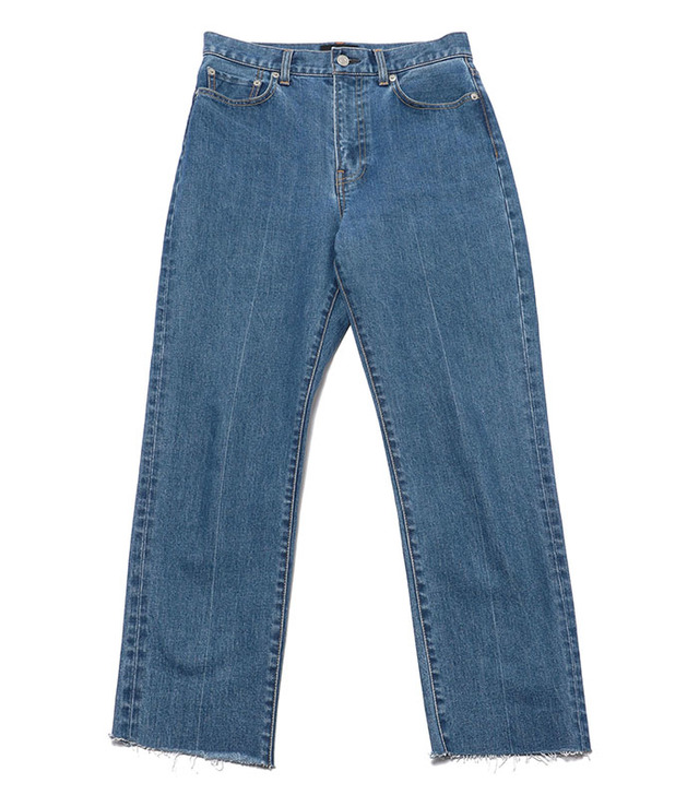 ハイライズテーパードデニム